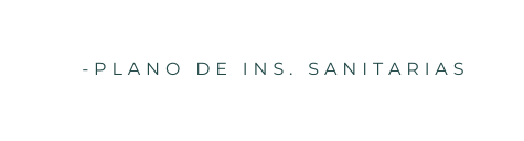 PLANO DE INS SANITARIAS