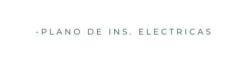 PLANO DE INS ELECTRICAS