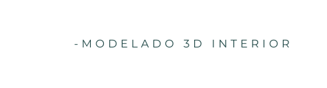modelado 3d interior