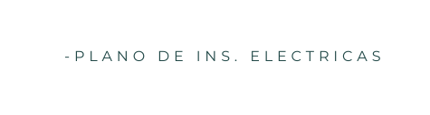 PLANO DE INS ELECTRICAS